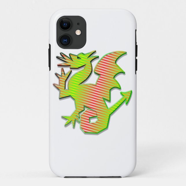 Funda De Case-Mate Para iPhone Dragón estilizado (Reverso)