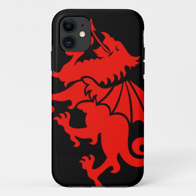 Funda De Case-Mate Para iPhone Dragón Galés (Reverso)