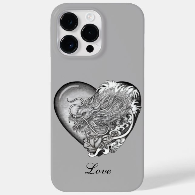 Funda De Case-Mate Para iPhone Dragon Heart (Reverso)