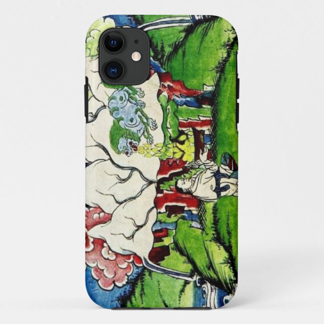 Funda De Case-Mate Para iPhone Dragón mitológico (Reverso)