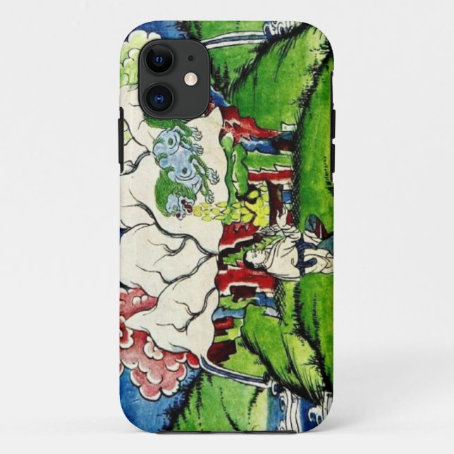 Funda De Case-Mate Para iPhone Dragón mitológico (Reverso)
