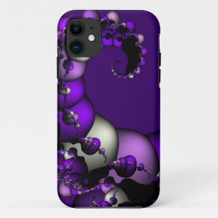 Funda Para iPhone 11 Dragón Púrpura
