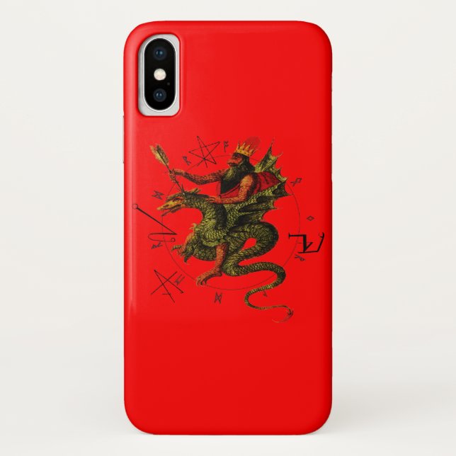 Funda De Case-Mate Para iPhone Dragon Rider (Reverso)