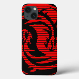 Funda Para iPhone 13 Dragón rojo