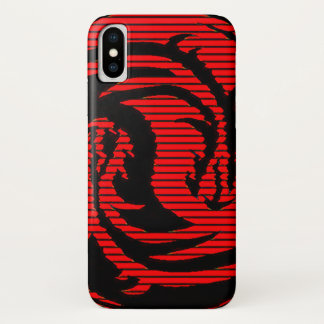 Funda Para iPhone X Dragón rojo
