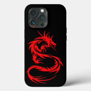 Funda Para iPhone 13 Pro Dragón Rojo
