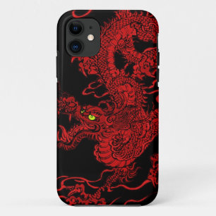 Funda Para iPhone 11 Dragón rojo