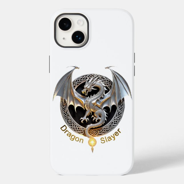 Funda De Case-Mate Para iPhone Dragon Slayer (Reverso )