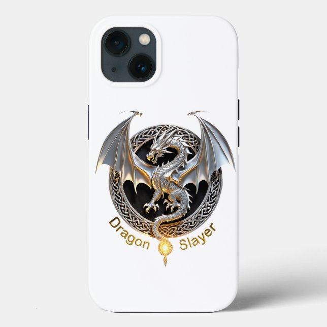 Funda De Case-Mate Para iPhone Dragon Slayer (Reverso )