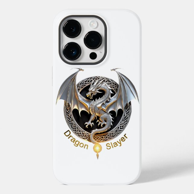 Funda De Case-Mate Para iPhone Dragon Slayer (Reverso )