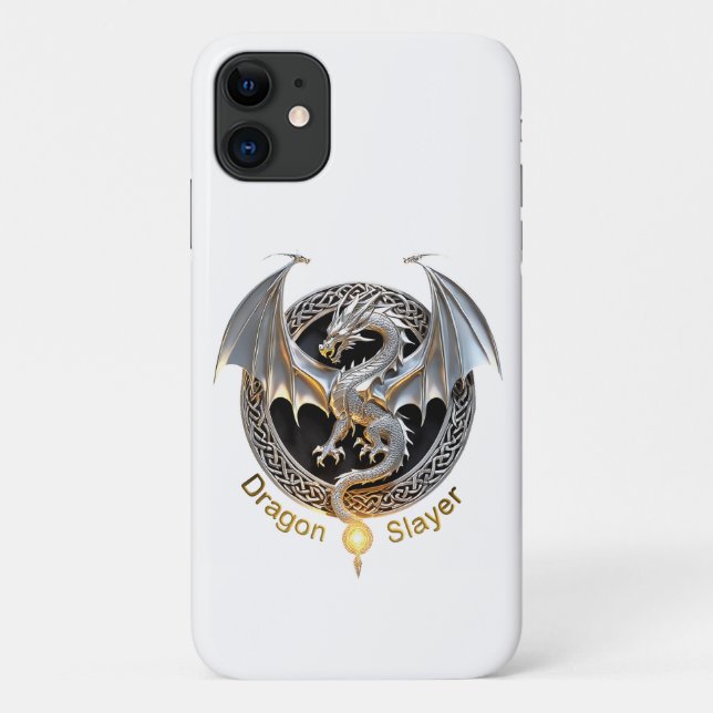 Funda De Case-Mate Para iPhone Dragon Slayer (Reverso)