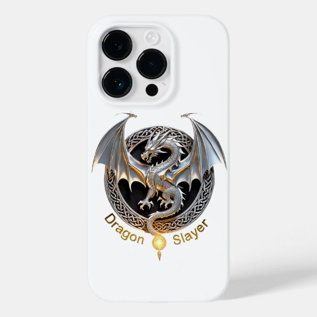 Funda De Case-Mate Para iPhone Dragon Slayer (Reverso )