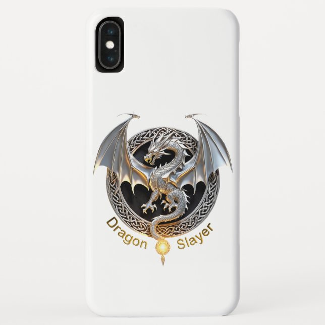 Funda De Case-Mate Para iPhone Dragon Slayer (Reverso)