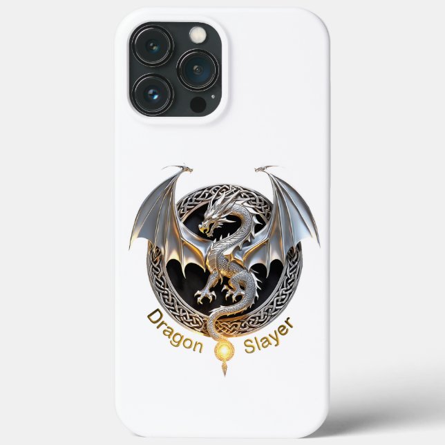Funda De Case-Mate Para iPhone Dragon Slayer (Reverso )