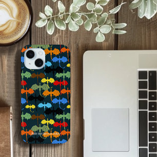 Funda Para iPhone 15 Dragon Wing Blue Flight Fantasy