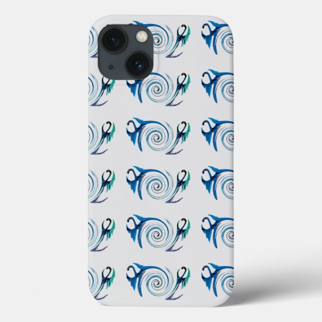 Funda De Case-Mate Para iPhone Dragones animales míticos de fantasía (Reverso)
