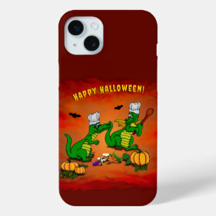 Funda Para iPhone 15 Mini Dragones - ¡Feliz Halloween! Hoy cocinaré