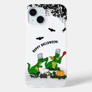 Funda Para iPhone 15 Dragones - ¡Feliz Halloween! Hoy cocinaré