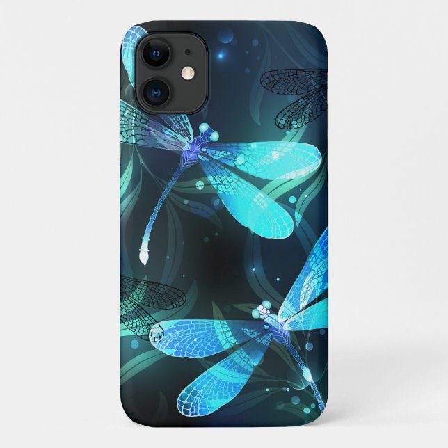 Funda De Case-Mate Para iPhone Dragonflies (Reverso)