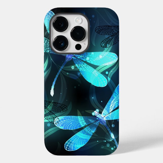 Funda De Case-Mate Para iPhone Dragonflies (Reverso )