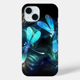 Funda Para iPhone 15 Dragonflies
