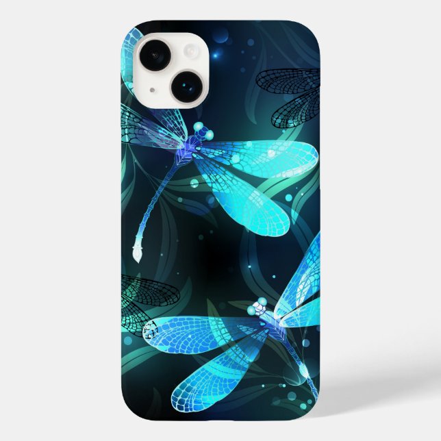 Funda De Case-Mate Para iPhone Dragonflies (Reverso )