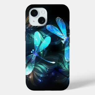 Funda Para iPhone 15 Dragonflies