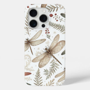 Funda Para iPhone 15 Pro Dragonflies del espíritu de vacaciones