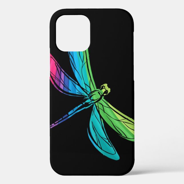 Funda De Case-Mate Para iPhone Dragonfly arcoiris sobre estuche para iPhone para  (Reverso )