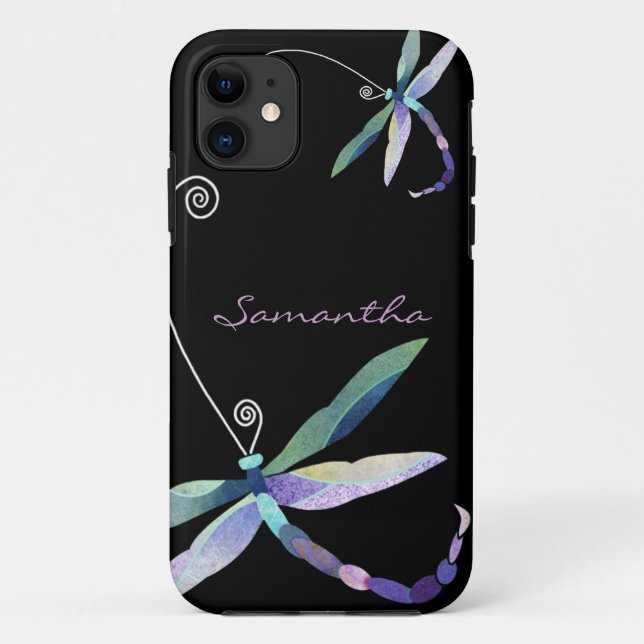 Funda De Case-Mate Para iPhone Dragonfly cutáneo (Reverso)