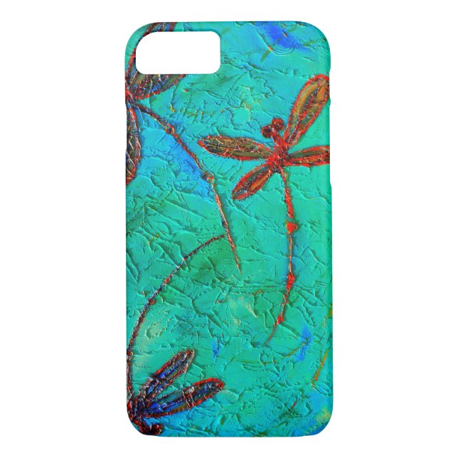 Funda De Case-Mate Para iPhone Dragonfly Dance (Reverso)