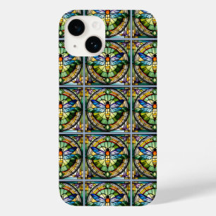 Funda Para iPhone 14 De Case-Mate Dragonfly de vidrio manchado
