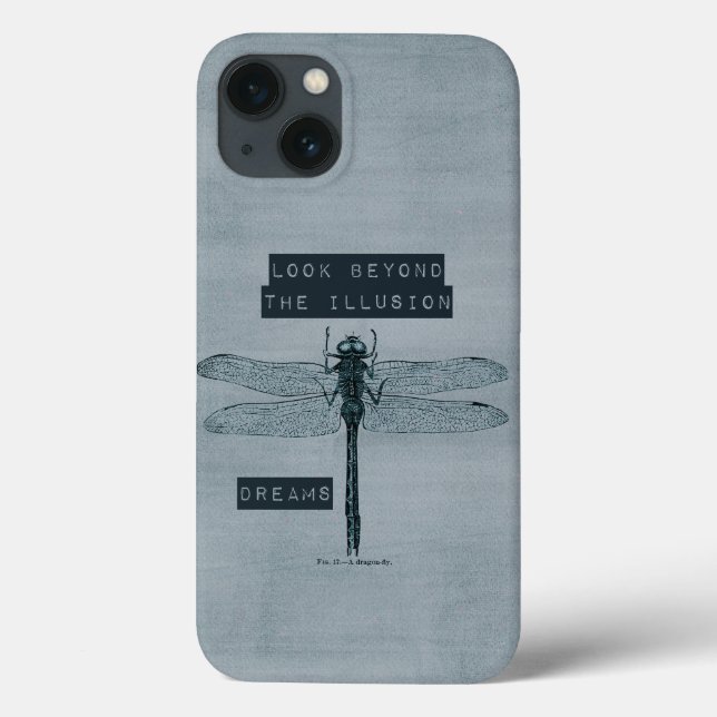 Funda De Case-Mate Para iPhone Dragonfly Dream Illusion (Reverso)