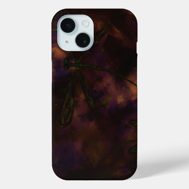 Funda De Case-Mate Para iPhone Dragonfly Fire (Reverso )