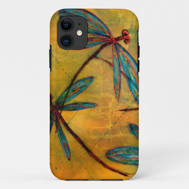 Funda De Case-Mate Para iPhone Dragonfly Haze (Reverso)