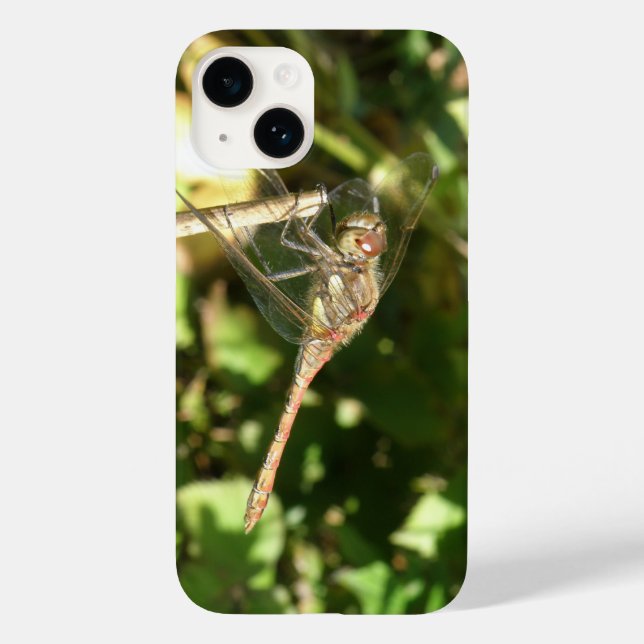 Funda De Case-Mate Para iPhone Dragonfly on the Twig (Reverso )