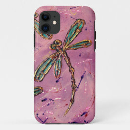 Funda Para iPhone 11 Dragonfly Pink Fizz