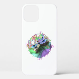 Funda Para iPhone 12 Dragonfly Swirl
