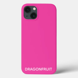 Funda Para iPhone 13 Dragonfruit color rosa nombre Funda-Mate iPhone es