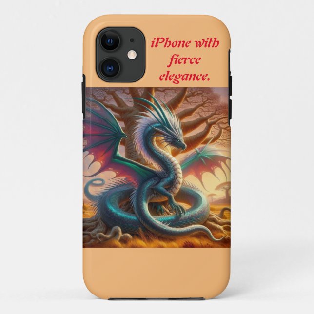 Funda De Case-Mate Para iPhone "DragonScale Armor: Defiende tu equipo con estilo" (Reverso)
