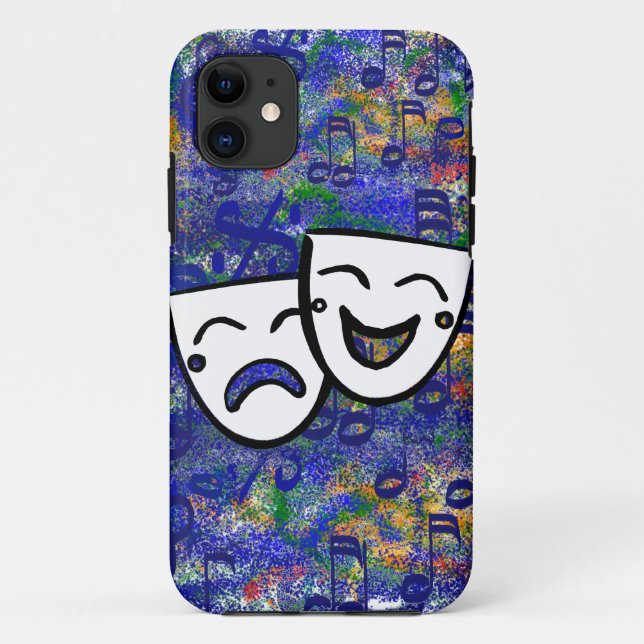 Funda De Case-Mate Para iPhone Drama: Un chapoteo musical (Reverso)