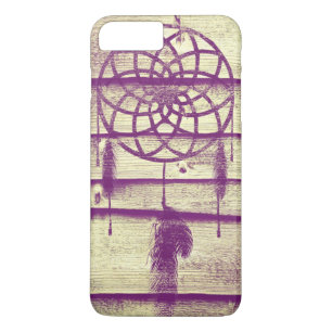 Funda Para iPhone 8 Plus/7 Plus Dream Catcher Purple Wood