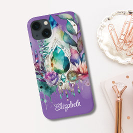 Funda Para iPhone 13 Dreamcatcher para cristales mágicos