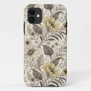 Funda Para iPhone 11 Dreamed Sunflowers Art Nouveau