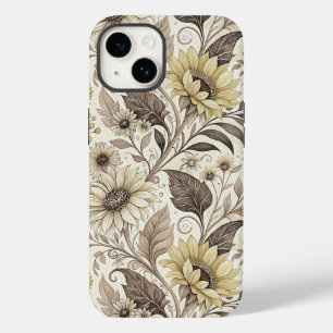 Funda Para iPhone 14 De Case-Mate Dreamed Sunflowers Art Nouveau