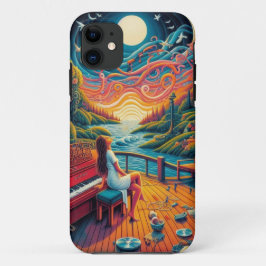 Funda Para iPhone 11 Dreamy Riverfront Harmony