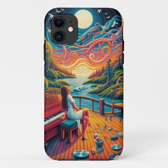 Funda De Case-Mate Para iPhone Dreamy Riverfront Harmony (Reverso)