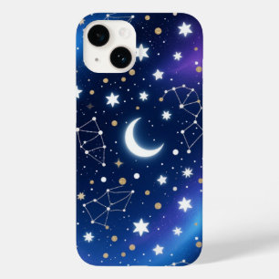 Funda Para iPhone 14 De Case-Mate Dreamy Starry Night Sky - Celestial C