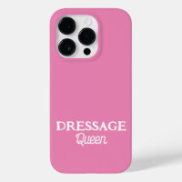 Dressage Queen Cute Guión Rosa Ecuestre