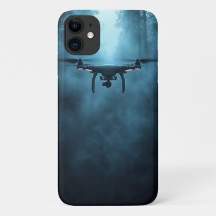 Funda Para iPhone 11 Dron en estuche de teléfono forestal